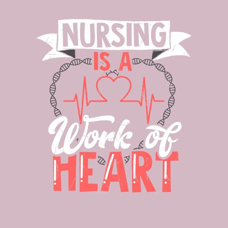 Nurse Practitioner graphic Nursing Is A Work Of