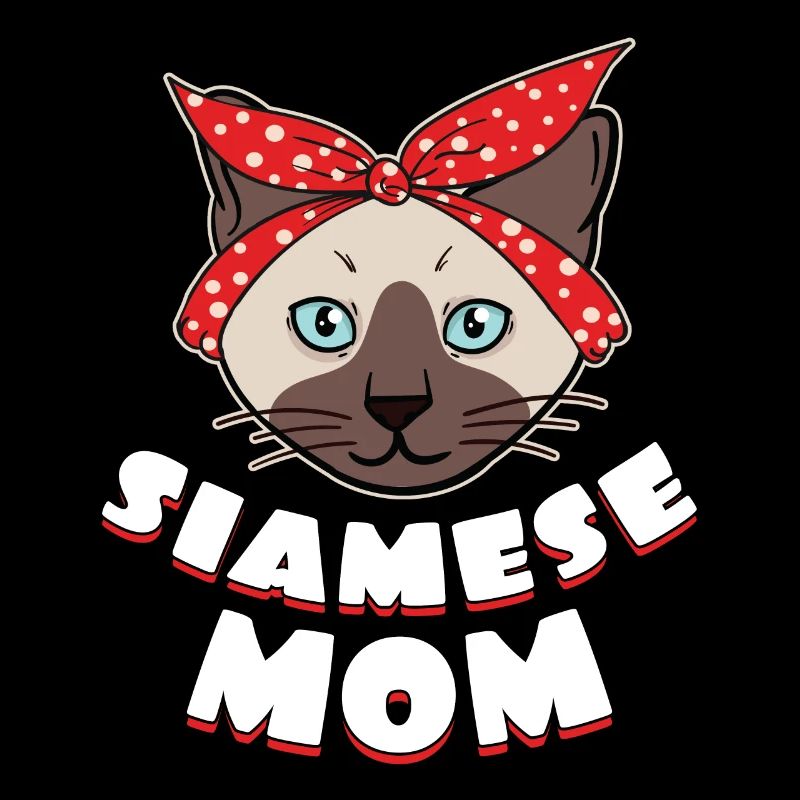 Siamkatze Katze Katzen Mutter Mama Mom Geschenk