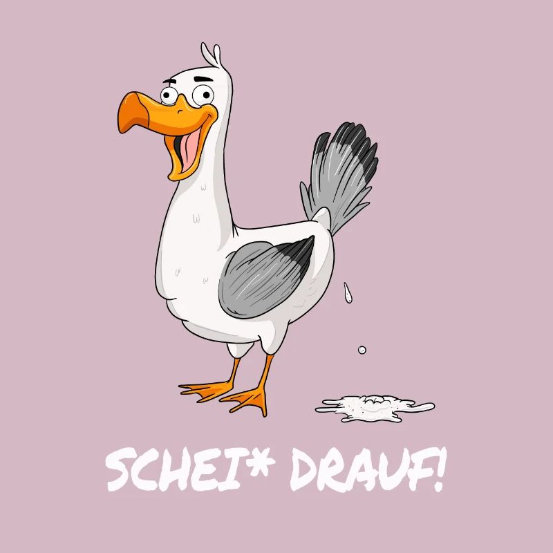 Möwe Scheiß drauf Möwenscheiße Vogelkacke Ostsee