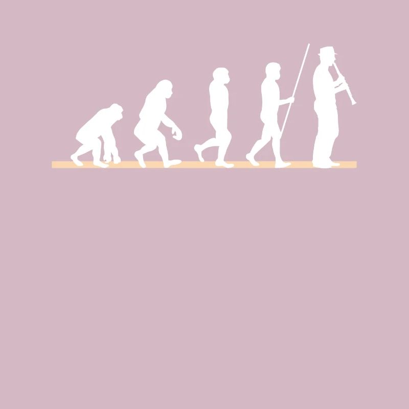 Klarinetten Evolution Geschenk