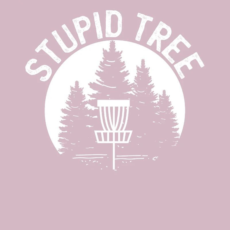 Dummer Baum - Distressed Disc Golf Designs