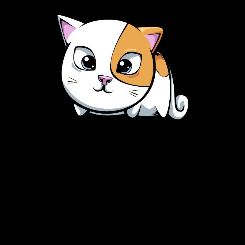 Cation cadeau mignon chimiste chat chimie