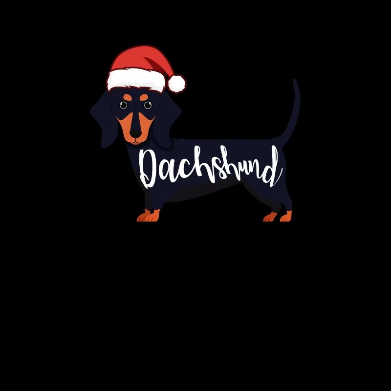 Dackel Hund Weihnachten