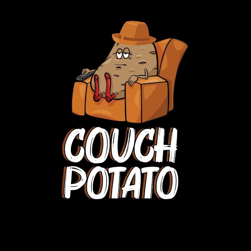 Couch Potato Lazy Sofa Potato Relax Gift