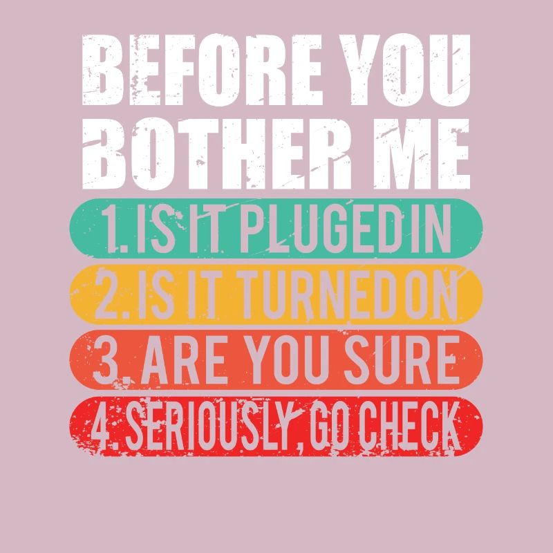 Funny Tech Support / Computer Techie Nerd Gift