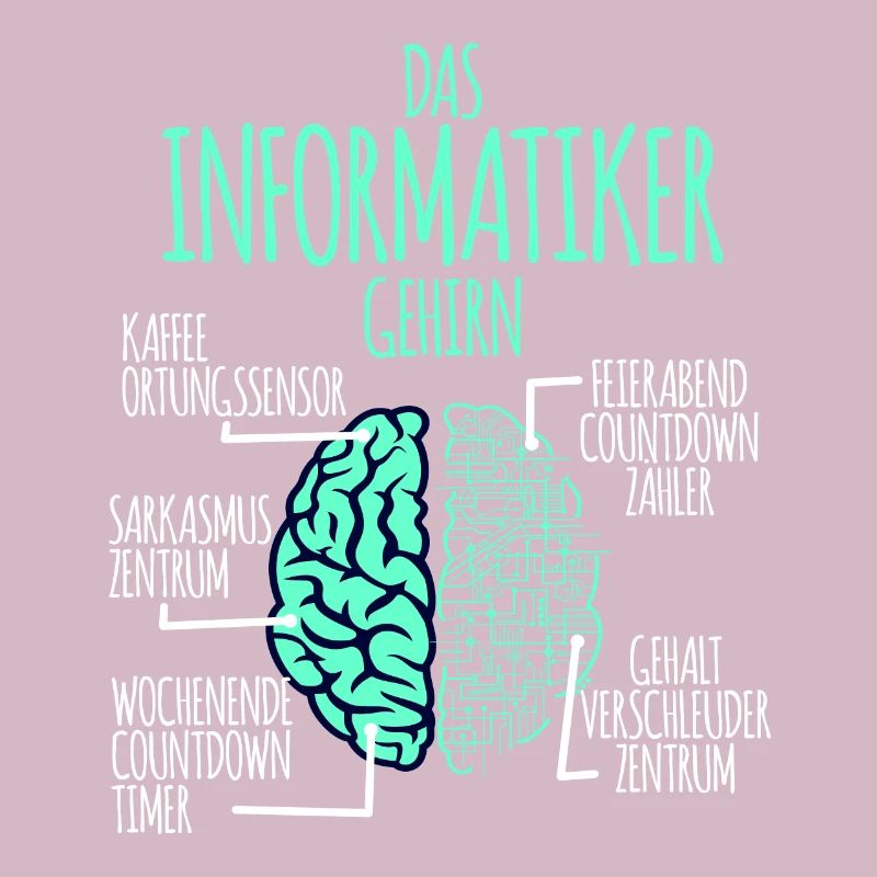 Informatiker Informatik Programmierer Nerd Geek