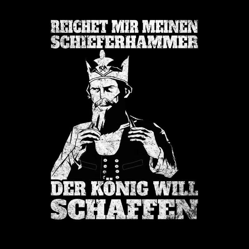 Der König will schaffen Dachdecker Geschenk