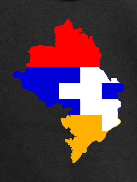 Drapeau de l'Artsakh Fort Haut-Karabakh Arménie Nati