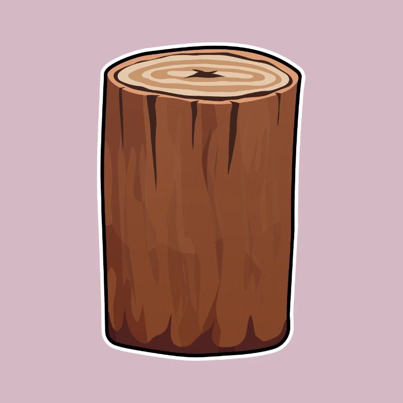 Funny tree trunk