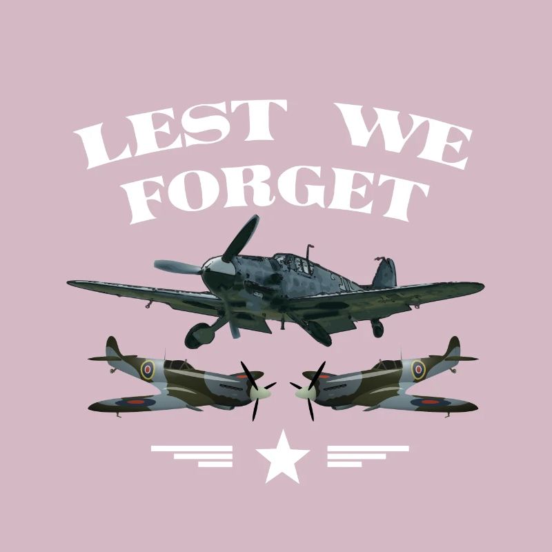 Lest We Forget Spitfire British Legion Veteran