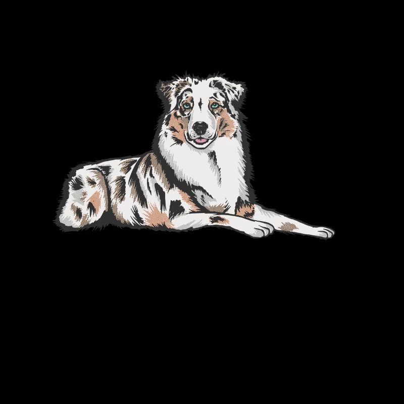 Australian Shepherd Hund Aussie Hundemama