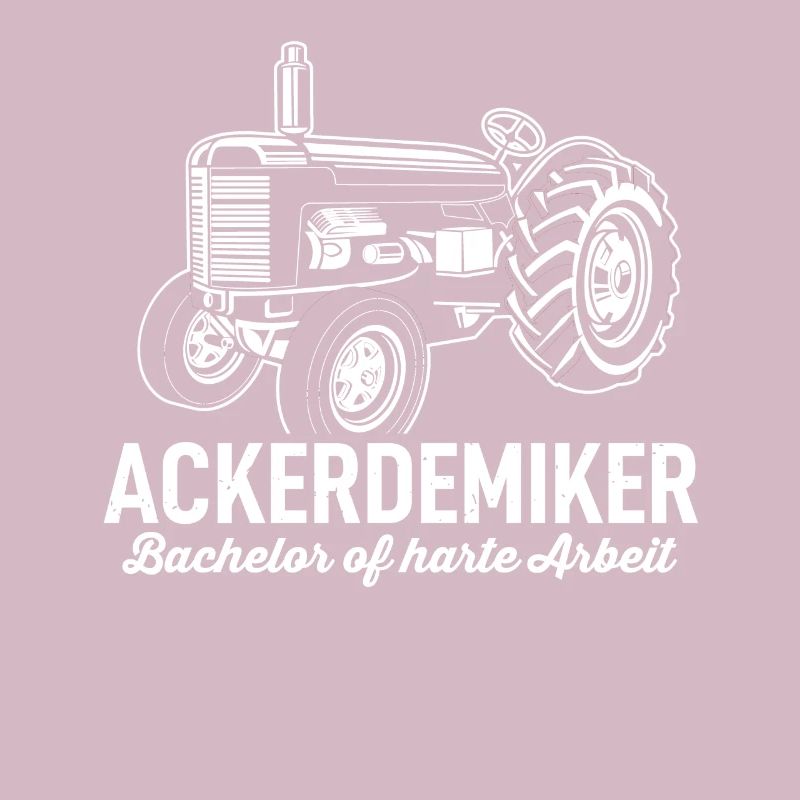 Ackerdemiker Traktor Bauer Evolution Landwirt Mann