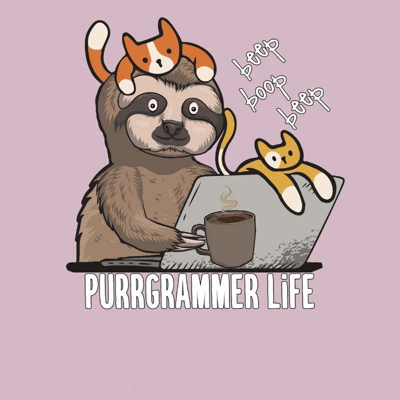 Funny Cat Programmer Computer Science Gift