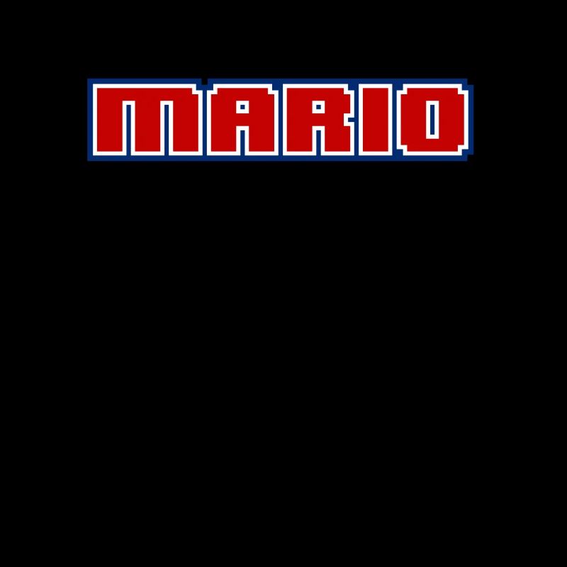 Cadeau Mario Pixel Gamer 8 bits