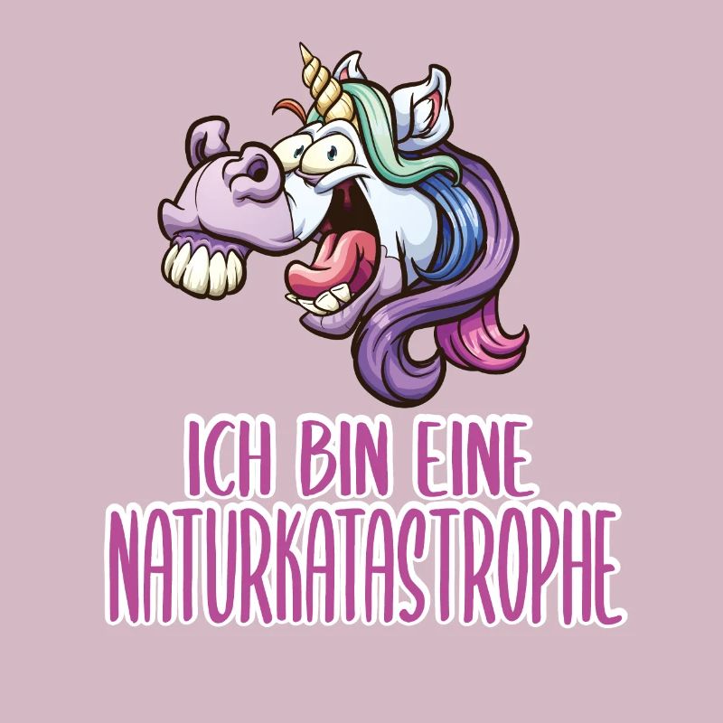 Lustiger Spruch Einhorn Katastrophe