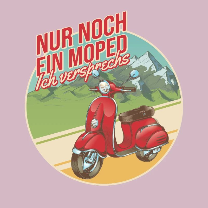 Nur Noch Ein Moped Mofa Roller Motorroller
