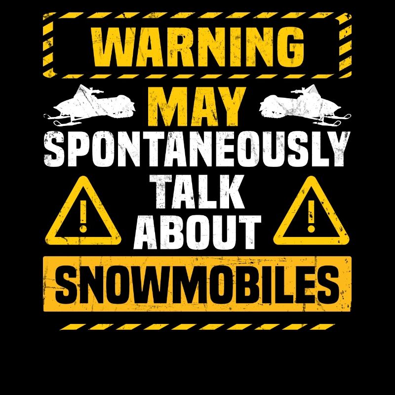 Funny Snowmobiling Snowmobile
