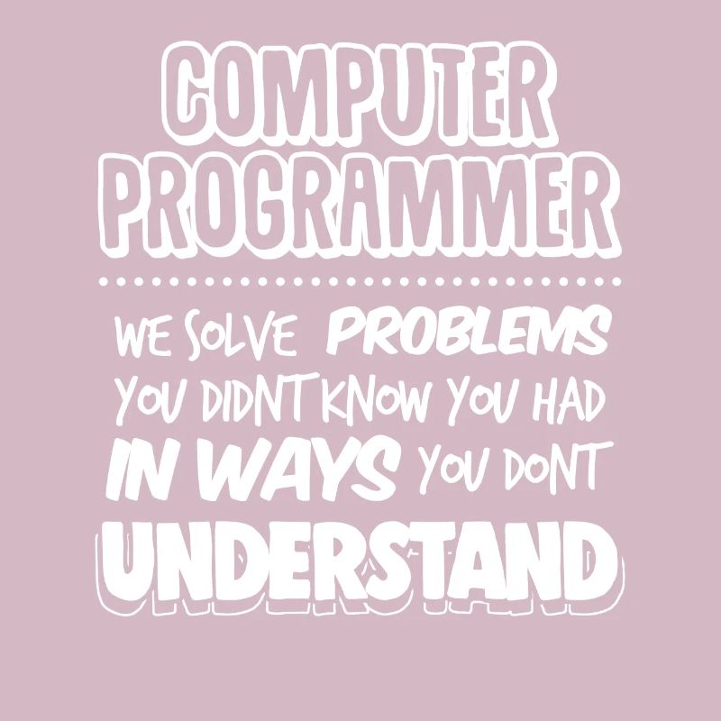 Computer Programmer Geek Pun Apparel