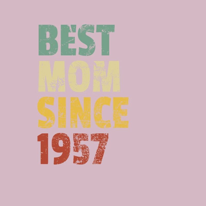 Beste Mutter seit 1957 Muttertags-Slogan-Zitat