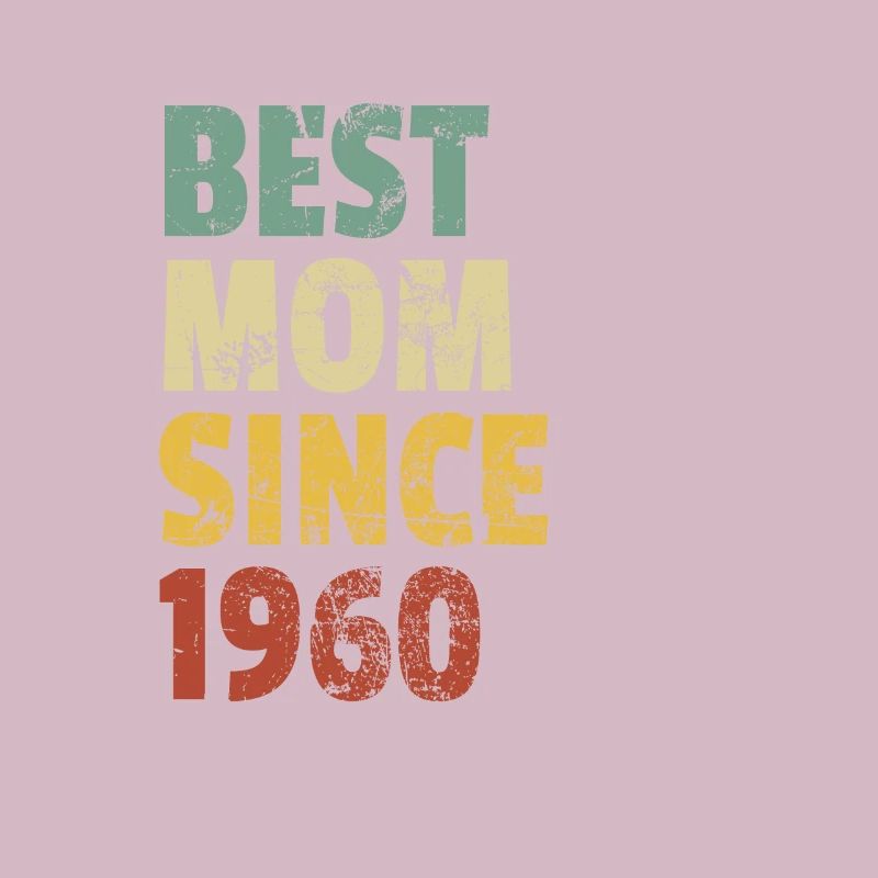 Beste Mutter seit 1960 Muttertags-Slogan-Zitat