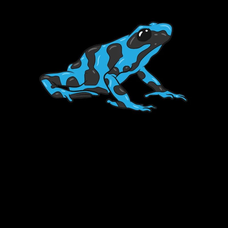 Blauer Gift Pfeil Frosch Dendrobatidae