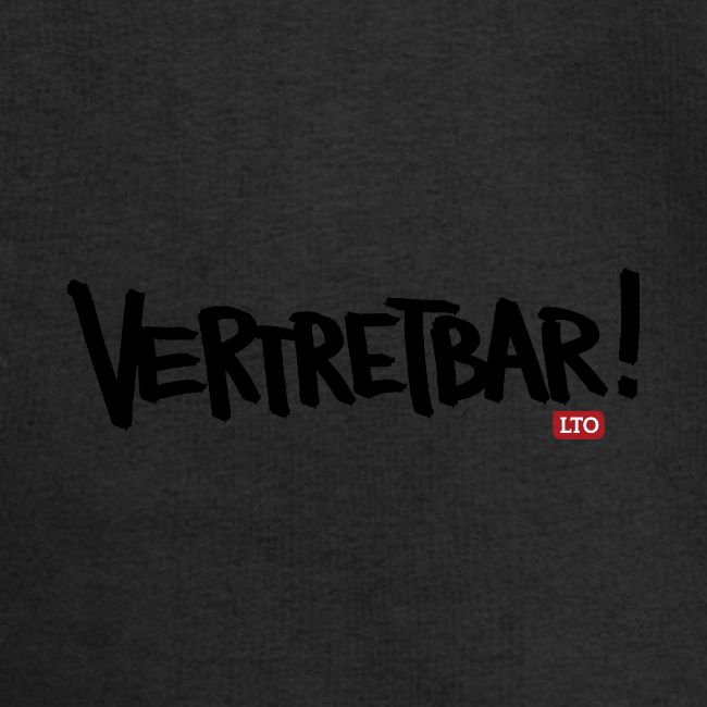 VERTRETBAR Schwarz