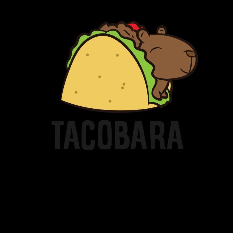 Tacobara Funny Capybara Tacos