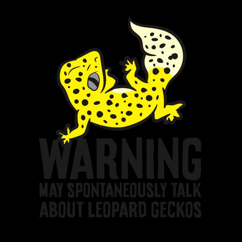 Warnung kann spontan über Leopardgeckos sprechen