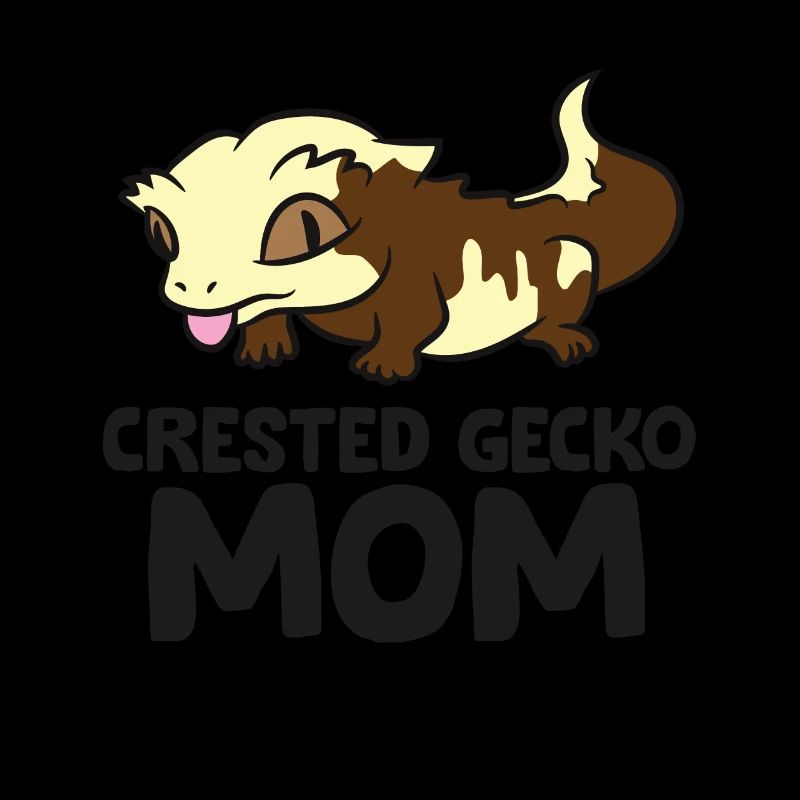Kammgecko Mama Eidechse Reptil Kammgecko Mama