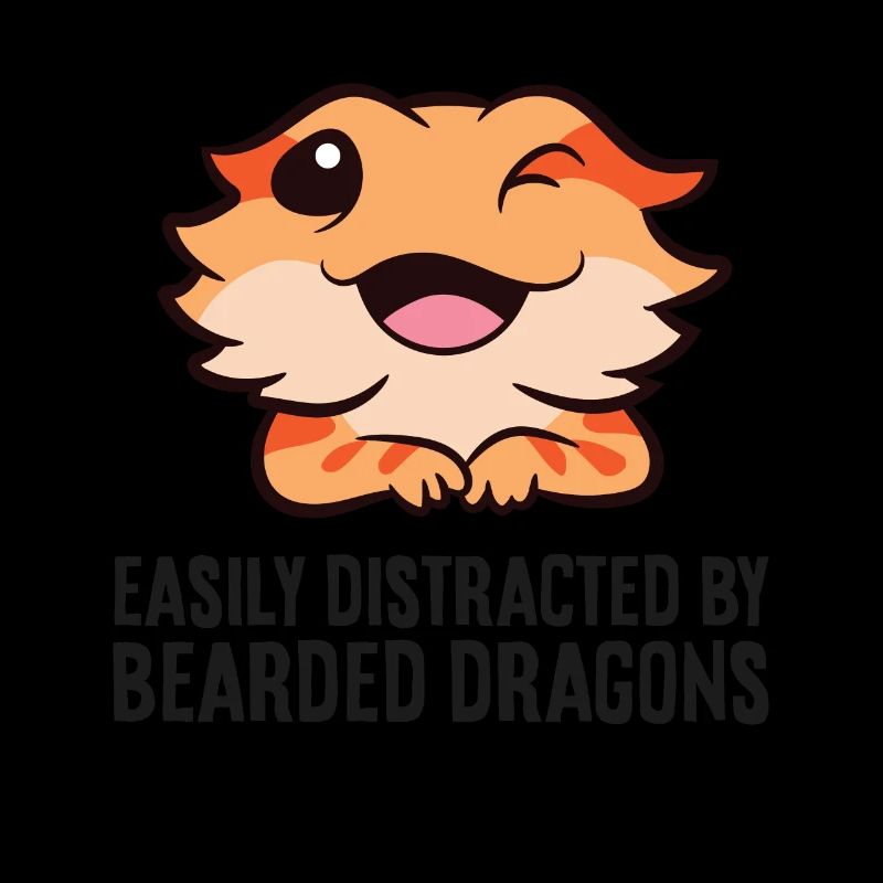 Facilement distrait par les dragons barbus