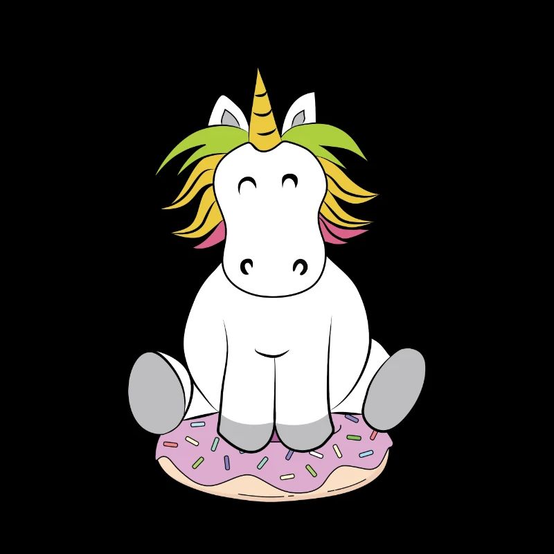 Unicorn Donut Dino Doughnut Kids Glazed Sweets