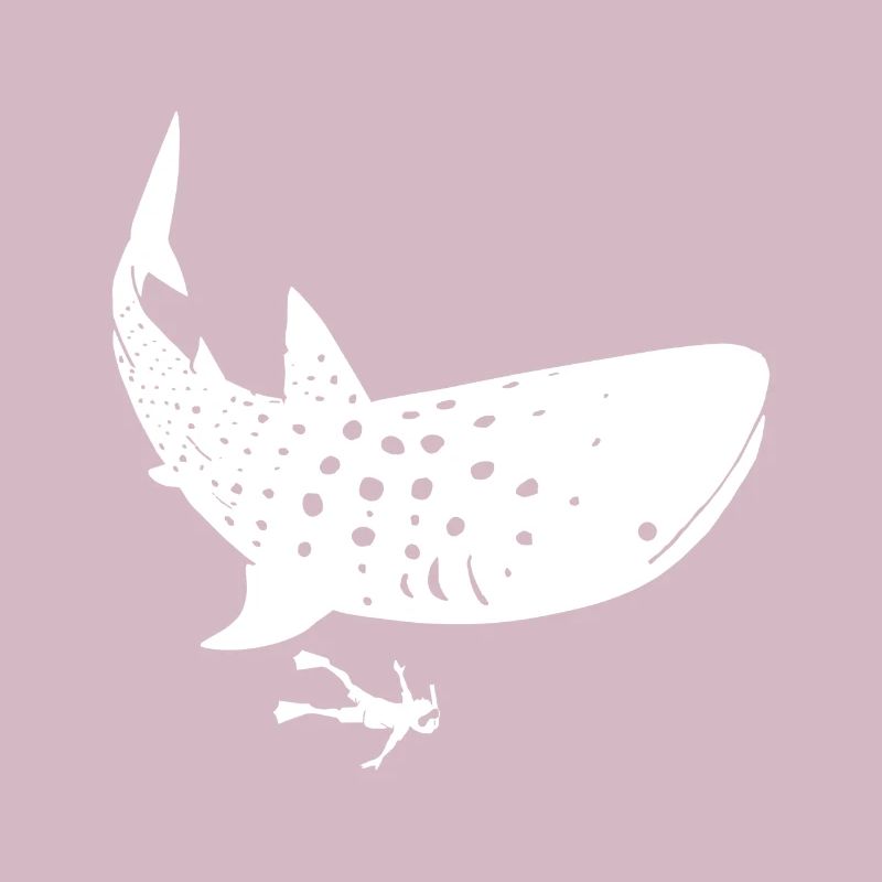 Plongée avec les requins baleines Graphique requin baleine