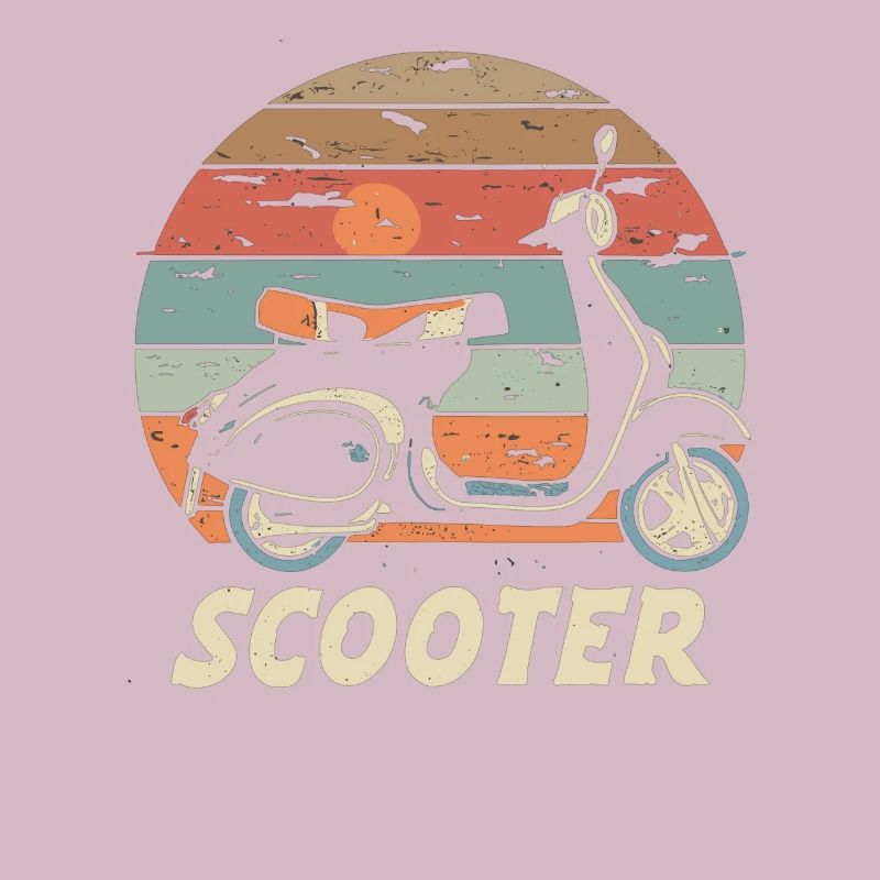 Scooter Motorroller Mofa Moped Roller