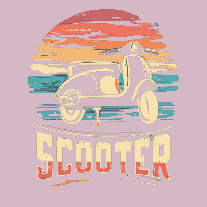 Scooter Motorroller Mofa Rouleau de cyclomoteur