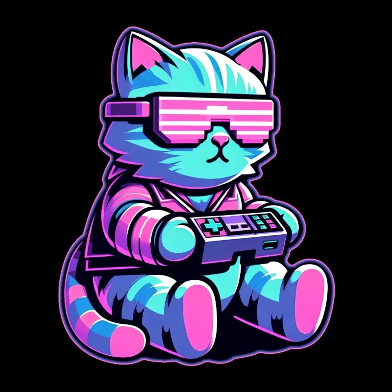 Cooler Katzenspieler