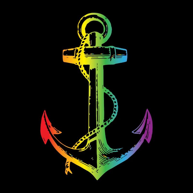 Rainbow Regenbogen Pride Homosexual Kleidung Mann