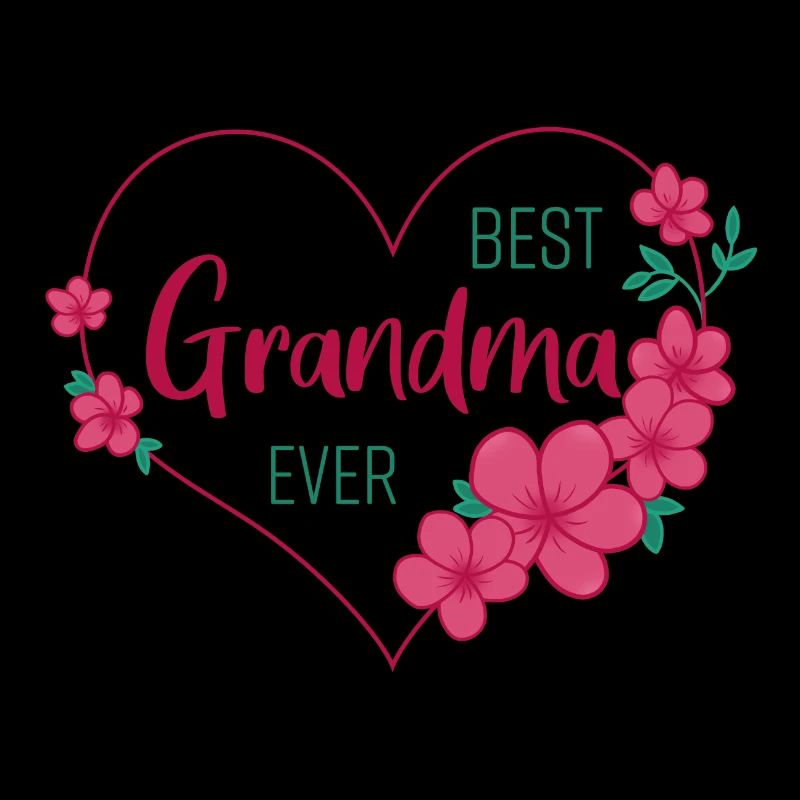 Best Grandma ever Oma Großmutter Geschenk