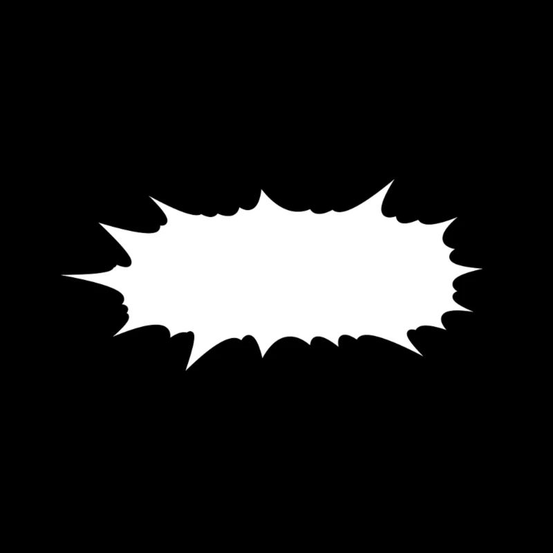 Bulle de dialogue Splash