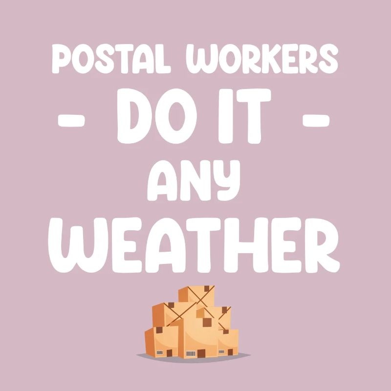 Postal Workers Do It Whatever The Weather