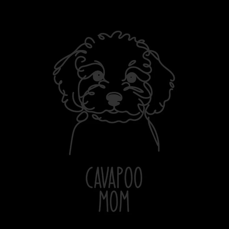 Maman au trait - Cavapoo