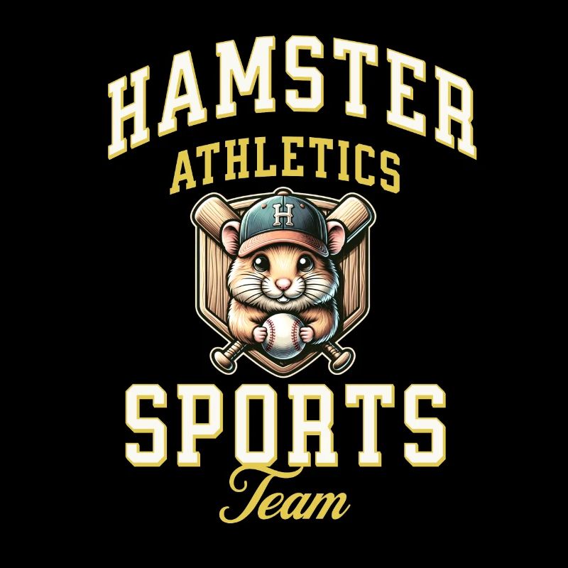 Hamster Baseball Cap Pet Cute Design