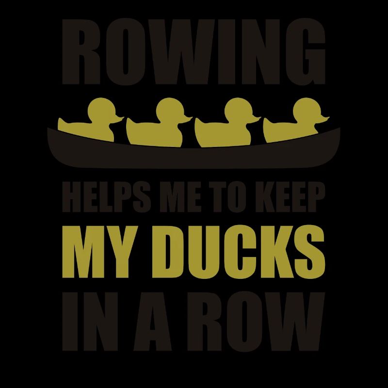 Aviron Rubberducks Aviron drôle