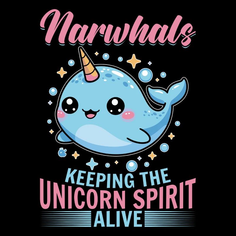 Narval Chibi Kawaii