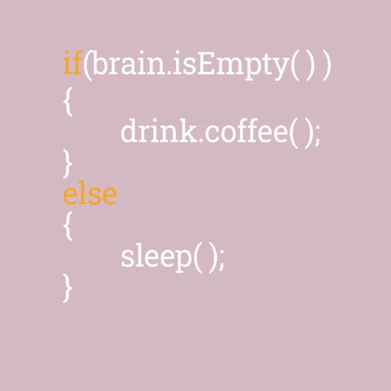 Programmeur Étudiant en informatique Tired Coffee C++
