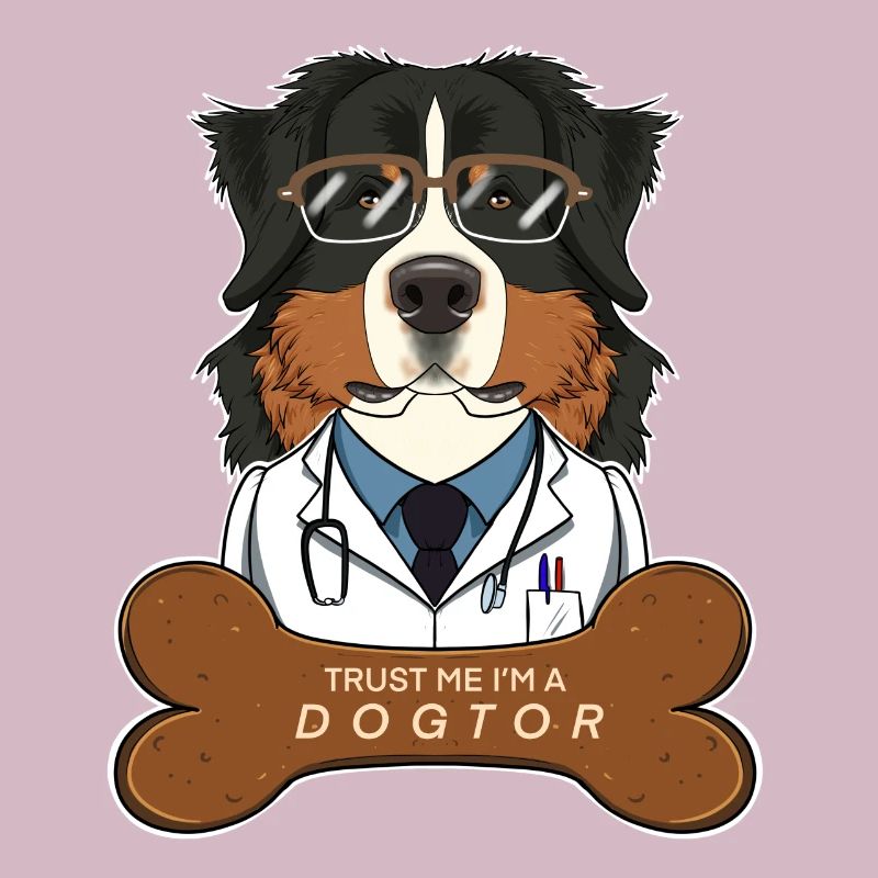 Veterinary Bernese Mountain Dog Trust Me Im A