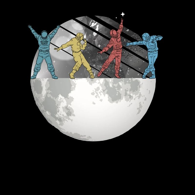 Astronaut Space Moon Space Retro