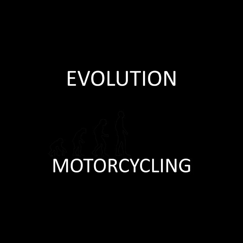 Evolution Motorcycling Motorradfahrerin Biker