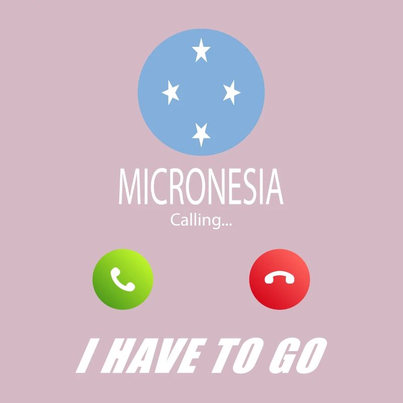 Micronesia calls on Lusiger flags saying