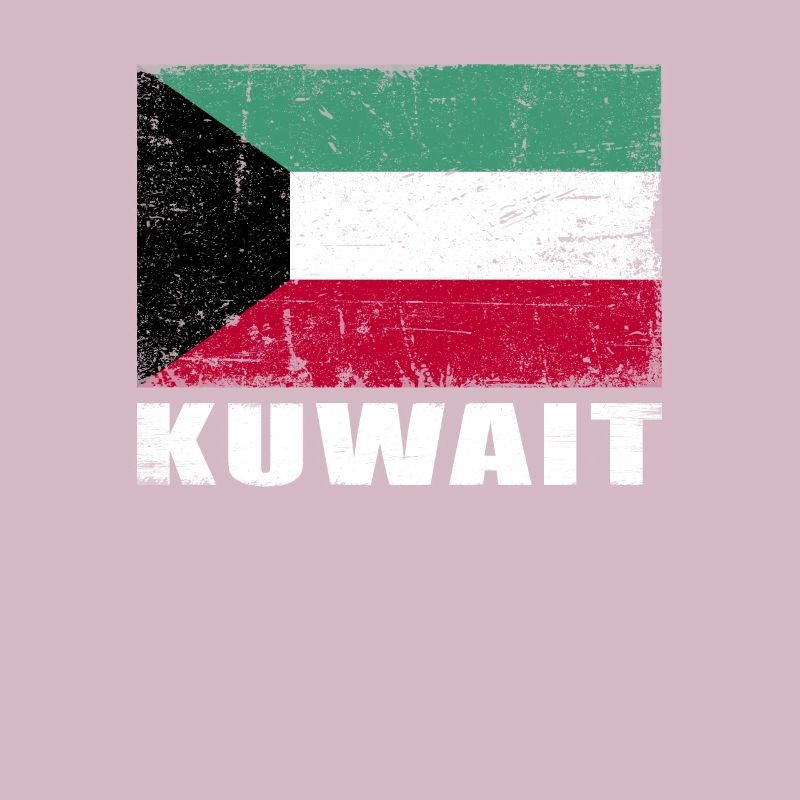 Drapeau du Koweït Grunge Drapeau du Koweït