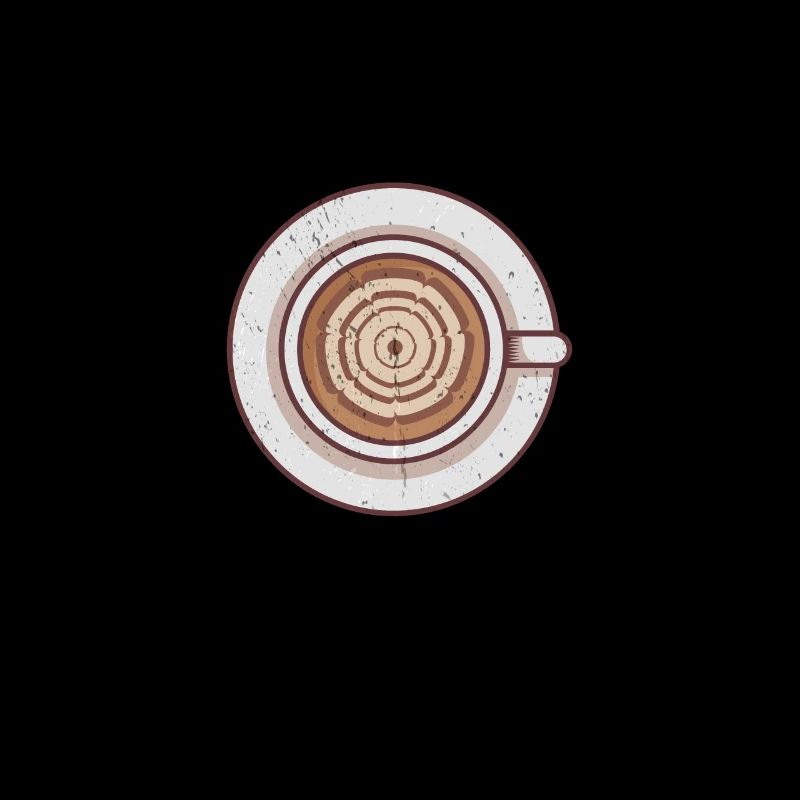 Amateur de café Molécule de caféine Java Latte Espresso
